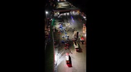 Horror motorway crash kills 11 motorists in Indonesia