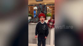 Nursery boy goes viral singing