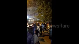 Serbia: People observe 15 minutes of silence during protest in Belgrade