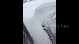 Japan: Hokkaido Receives Record-Breaking Snowfall 4