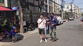 Chinese tourists arrested over overstay and drugs possession in Bangkok condo