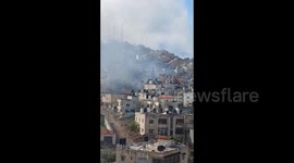 The Israeli army in the Jenin refugee camp