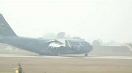 India: The plane carrying Indians deported from USA has landed at Amritsar Punjab Airport