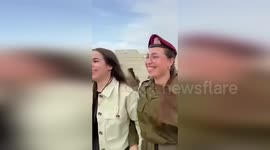 Israeli hostage attends ceremony after release from Hamas captivity