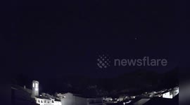 Spain: Meteorite Lights Up the Sky Over Spain, Rivaling the Moon