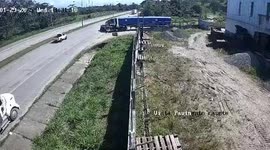 Bus brakes fail as large lorry pulls out onto busy road causing crash and leaving 12 injured