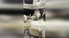 Animal rights protesters clash with staff at University of Massachusetts event