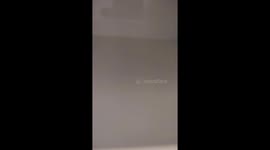 Trapped cat rescued from inside cupboard