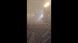 Brazil church roof collapses killing woman, 26, and injuring five others