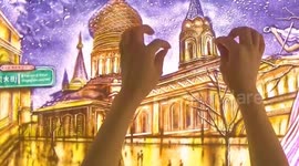 Creative sand painting highlights vibrant spirit of Asian Winter Games
