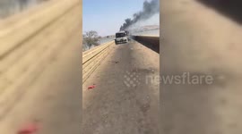 Sudan: Sudanese Air Force Strikes RSF Convoy Fleeing Khartoum