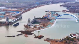China: The Beijing-Hangzhou Grand Canal Temporarily Diverted