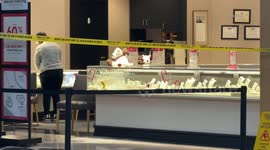 US, Los Angeles: Palmdale Antelope Valley Mall Jewelry Store Attempt Smash And Grab