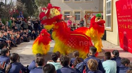 Maltese students celebrate Chinese Spring Festival with temple fair