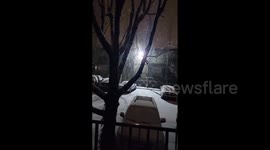US: Snow Showers Hit Western Washington 3