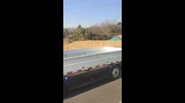 Driverless cargo truck spotted on the road in China