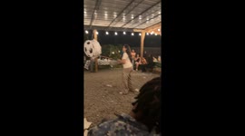 Birthday party goes awry when piñata stick accidentally hits unsuspecting guest