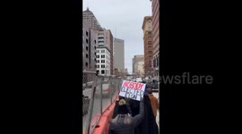 US: 50501 Movement Sparks Nationwide Protests Against Trump’s Policies 7
