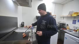 Cafe owner giving away 300 free sausages after his team make Premier League signing