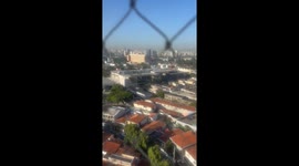 Plane crashes into bus killing two in Sao Paulo, Brazil