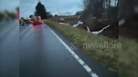 Video shows damage and debris as tornado rips through Kentucky