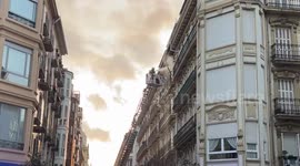 Incendio en una vivienda de San Sebastian