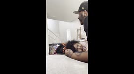 Baby Falls Asleep To Rap