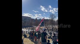 US: 50501 Movement Sparks Nationwide Protests Against Trump’s Policies 10