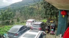 Overstuffed pressure cooker explodes shattering kitchen windows