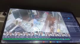 Out-of-control jeep crashes into mobile phone shop in India