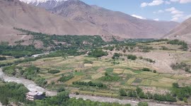 Afghanistan: General view of the center of Panjshir province, Afghanistan