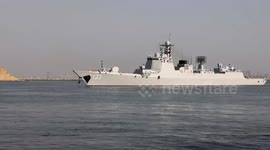 Pakistan: Chinese naval fleet arrives at Pakistani port for multinational joint exercise
