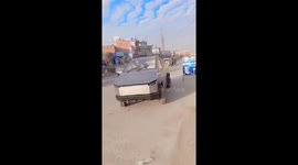 Homemade Tesla Cybertruck seen in Pakistan