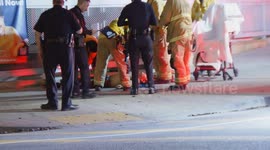 US, Los Angeles: Westlake Man Shot
