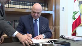 Lebanon announces formation of new gov't