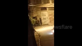 Israeli forces storm the Dhinnaba neighborhood east of Tulkarm