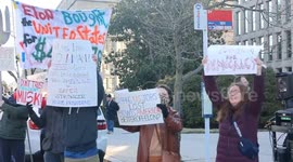 US: Federal Workers Protest Elon Musk's Access to American's Payment