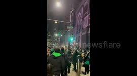 US: Eagles Fans Flock To Streets After Super Bowl LIX Win 2
