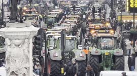 Hundreds of tractors block Whitehall as farmers protest inheritance tax