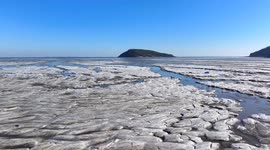 China: Cold Wave Hit Lianyungang