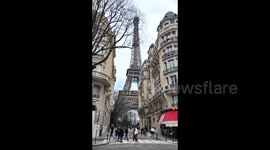 France: The Eiffel Tower from its new view and from its famous alley