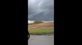 Tornado Turns Over Nebraska Fields