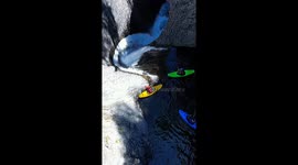 Extreme Kayaker Plunges Down Devil's Throat