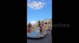 US: Super Bowl MVP Jalen Hurts Joins Disney Parade To Celebrates Victory 2