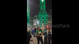 US: Eagles Fans Flock To Streets After Super Bowl LIX Win 6