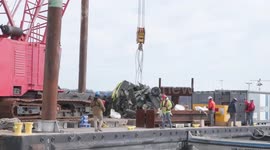 Black Hawk helicopter wreckage recovered from Potomac River