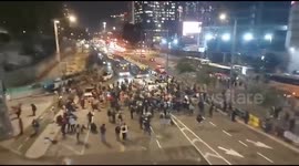 Israel: Israelis are gathering and blocking streets in Tel Aviv