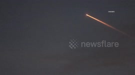 US, Bakersfield: Bakersfield SpaceX Rocket Launch