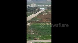 West Bank: Israeli forces storm Askar refugee camp east of Nablus in the West Bank