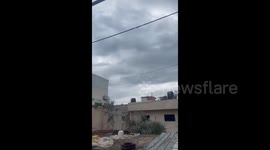 Palestine: Israeli forces detonate a Palestinian home in Al-Far’a refugee camp, south of Tubas, amid the ongoing Israeli invasion of the camp for the tenth consecutive day